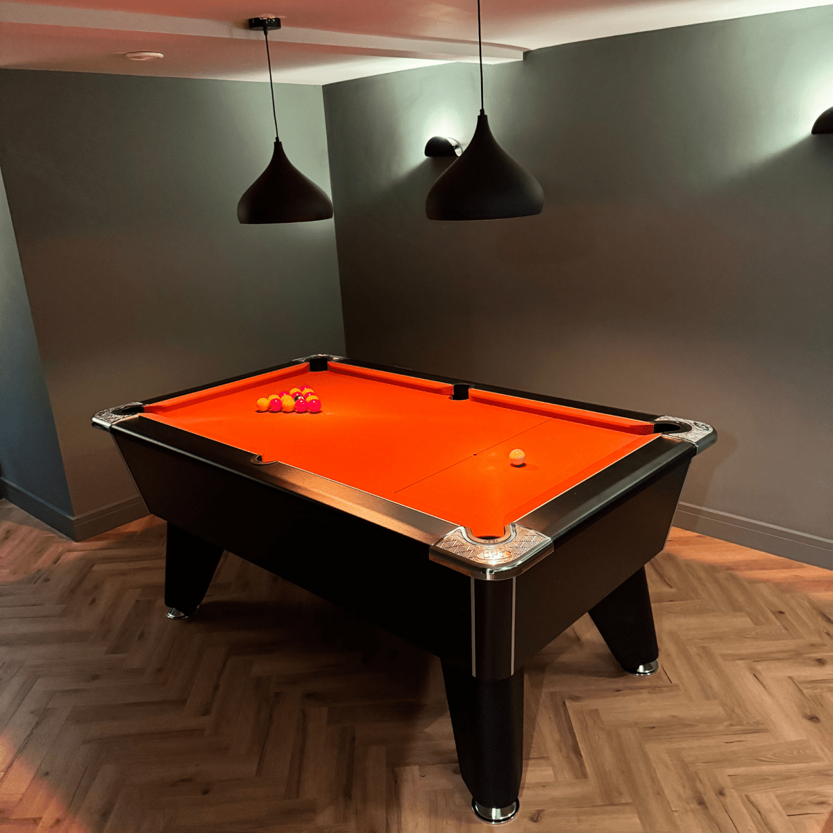 DPT Omega Pro Pool Table - Black