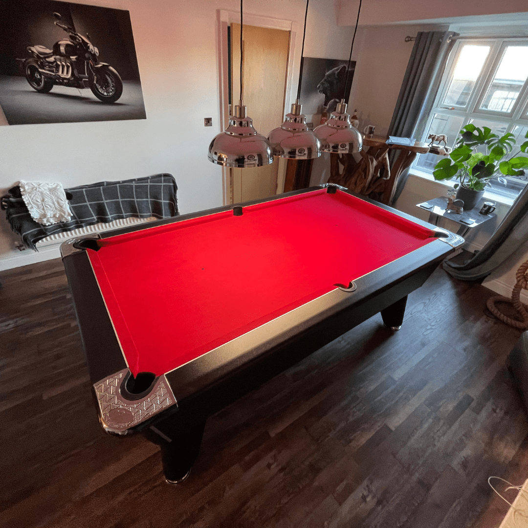 DPT Omega Pro Pool Table - Black
