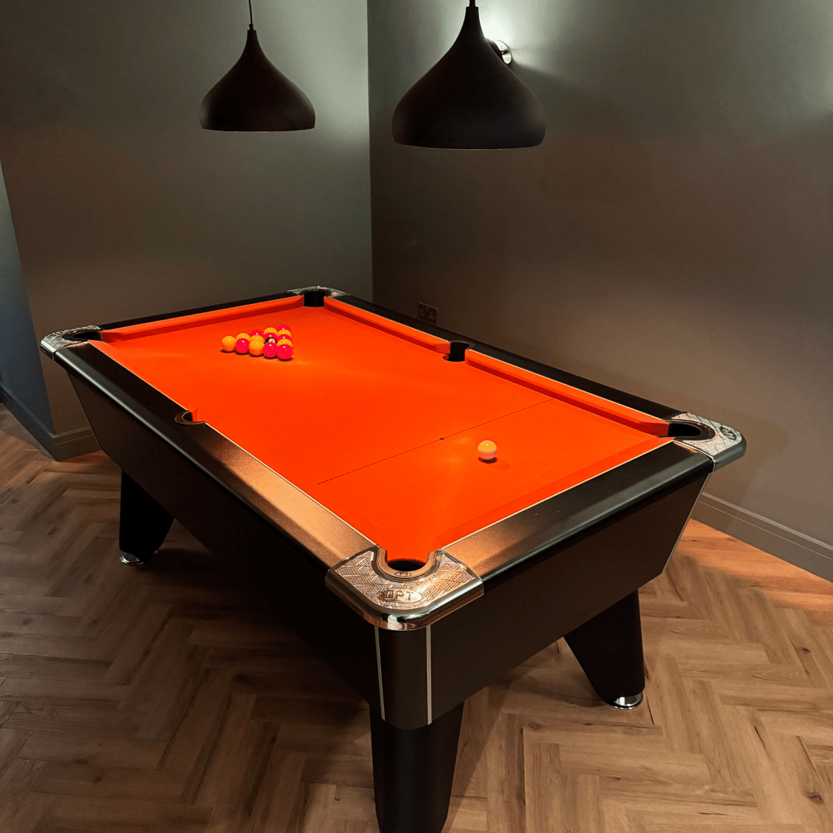 DPT Omega Pro Pool Table - Black