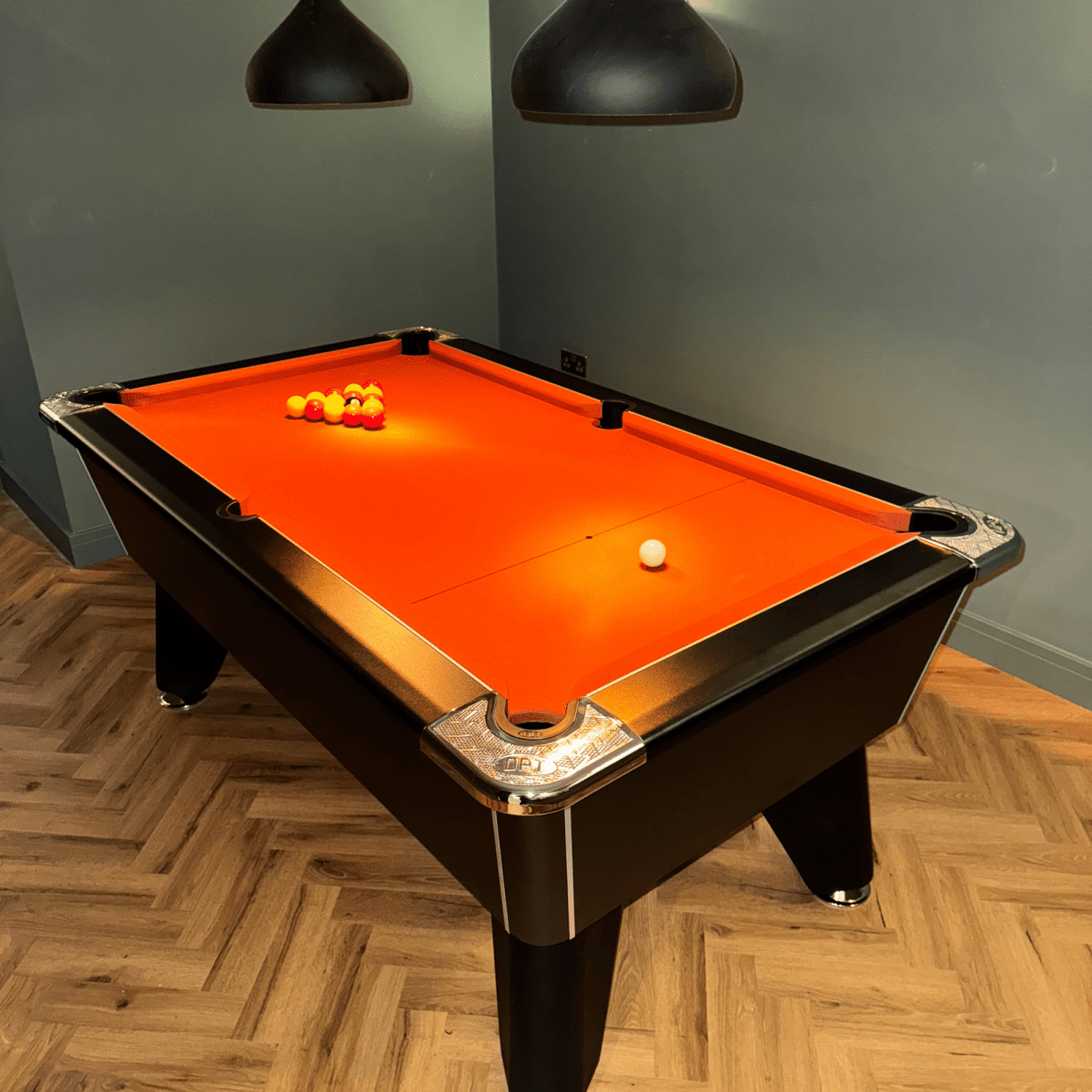 DPT Omega Pro Pool Table - Black