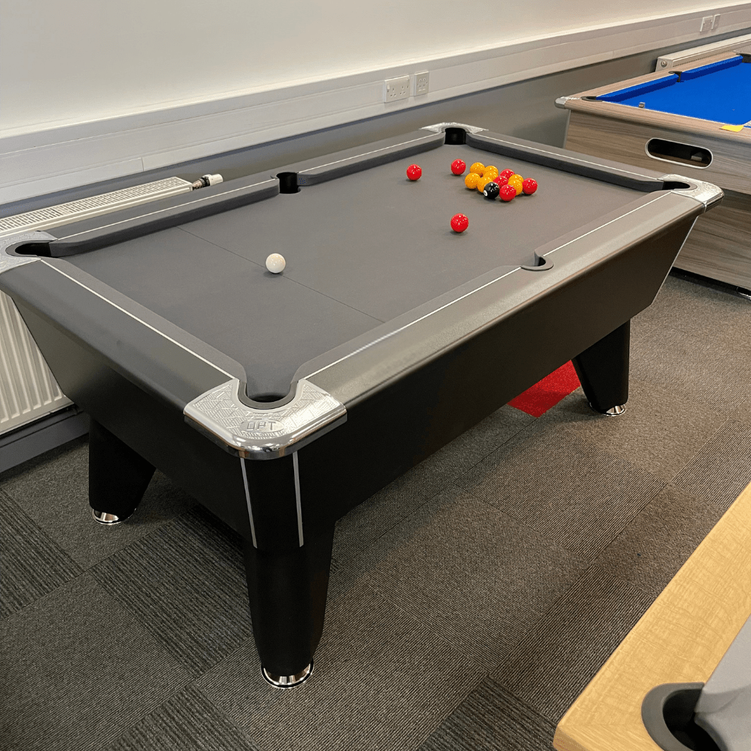 DPT Omega Pro Pool Table - Black