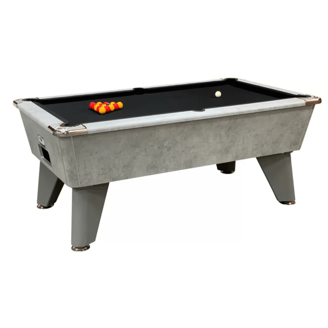 DPT Omega Pro Pool Table - Concrete