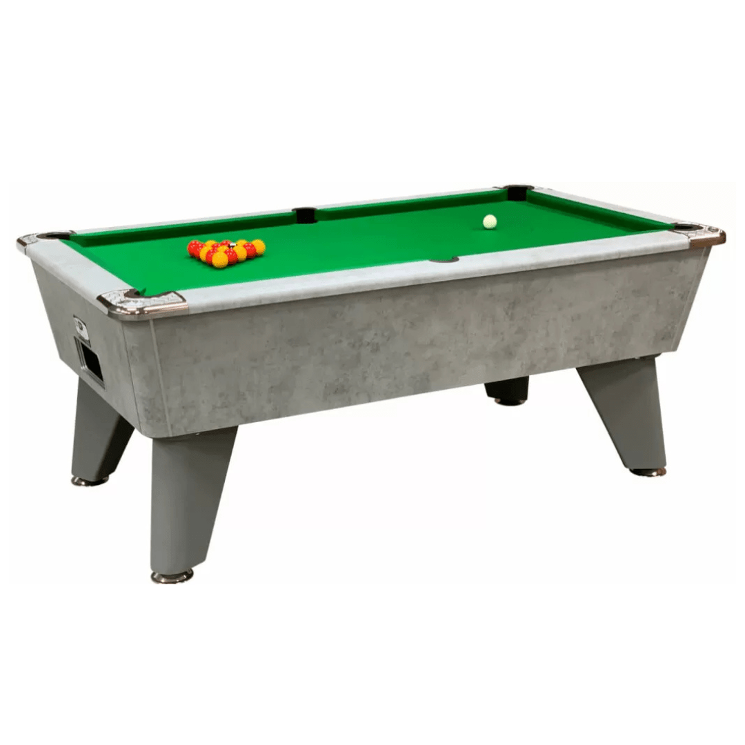 DPT Omega Pro Pool Table - Concrete