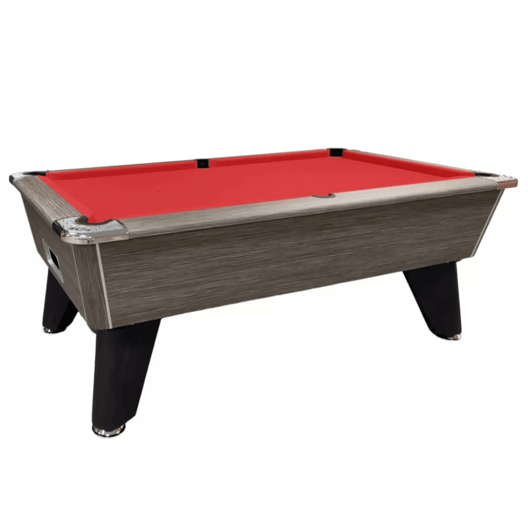 DPT Omega Pro Pool Table - Dark Oak