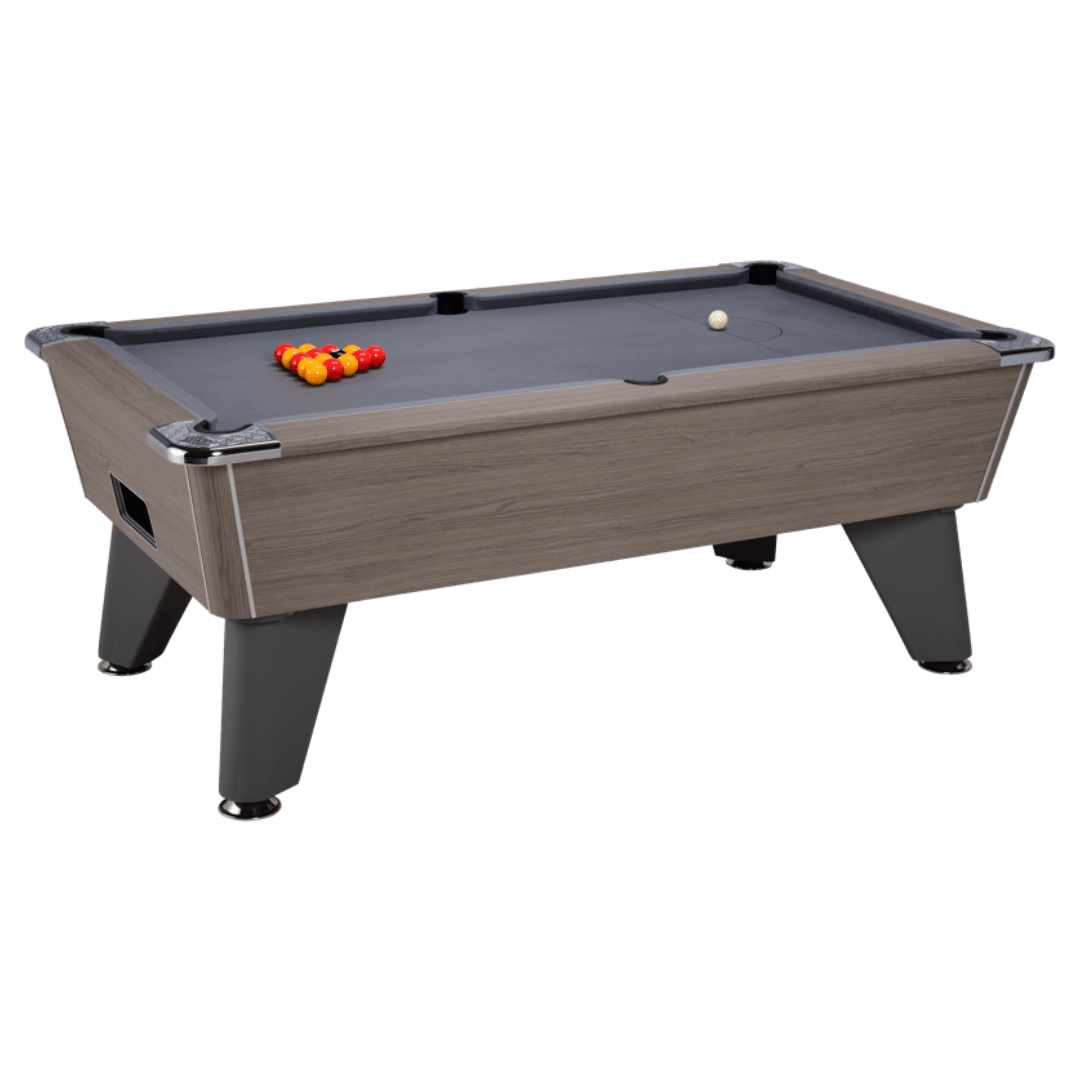 DPT Omega Pro Pool Table - Grey Oak