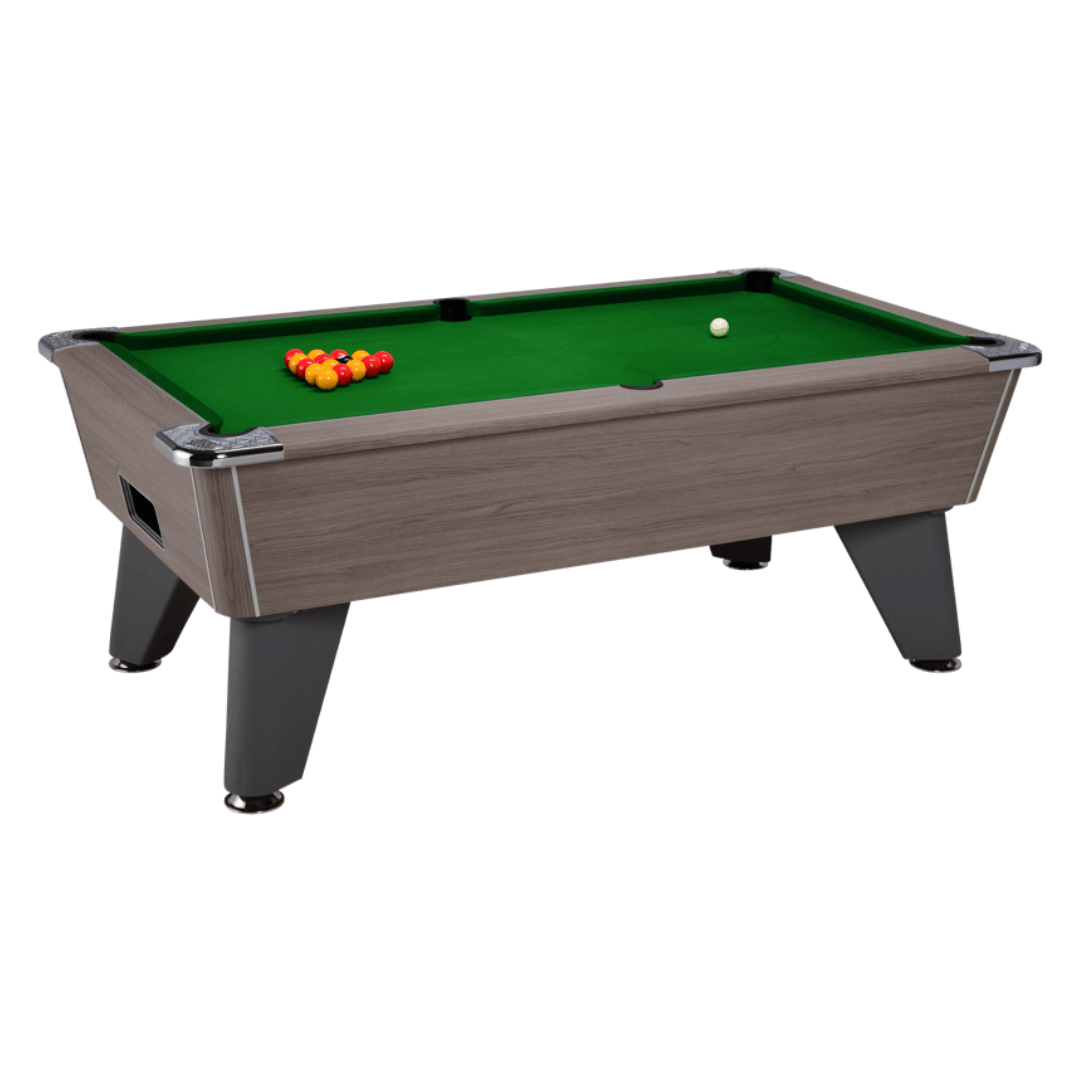 DPT Omega Pro Pool Table - Grey Oak
