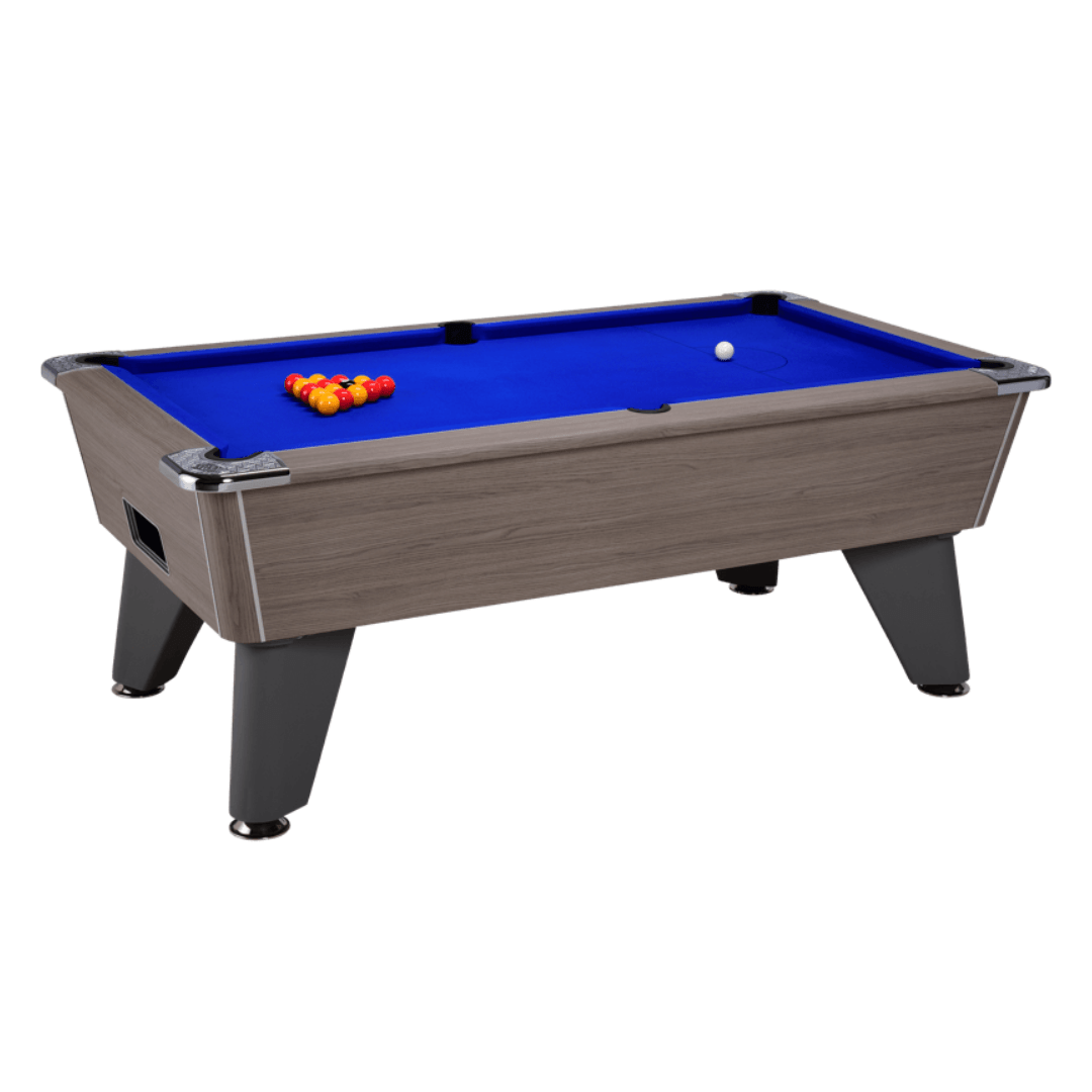 DPT Omega Pro Pool Table - Grey Oak