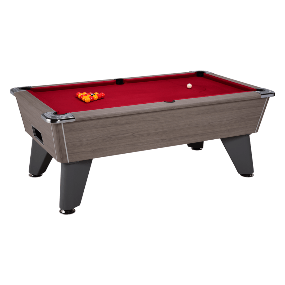 DPT Omega Pro Pool Table - Grey Oak