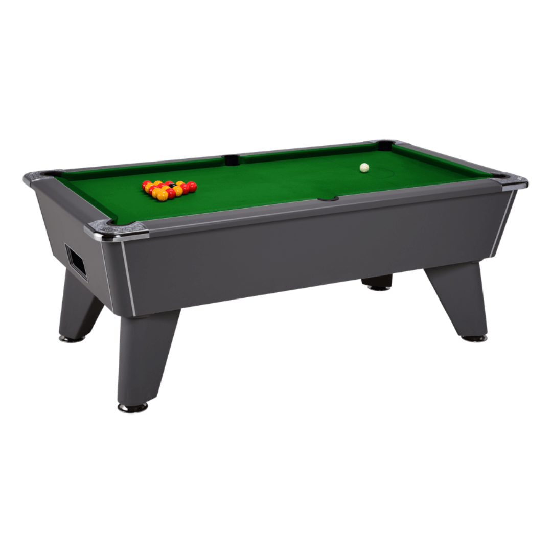 DPT Omega Pro Pool Table - Onyx Grey