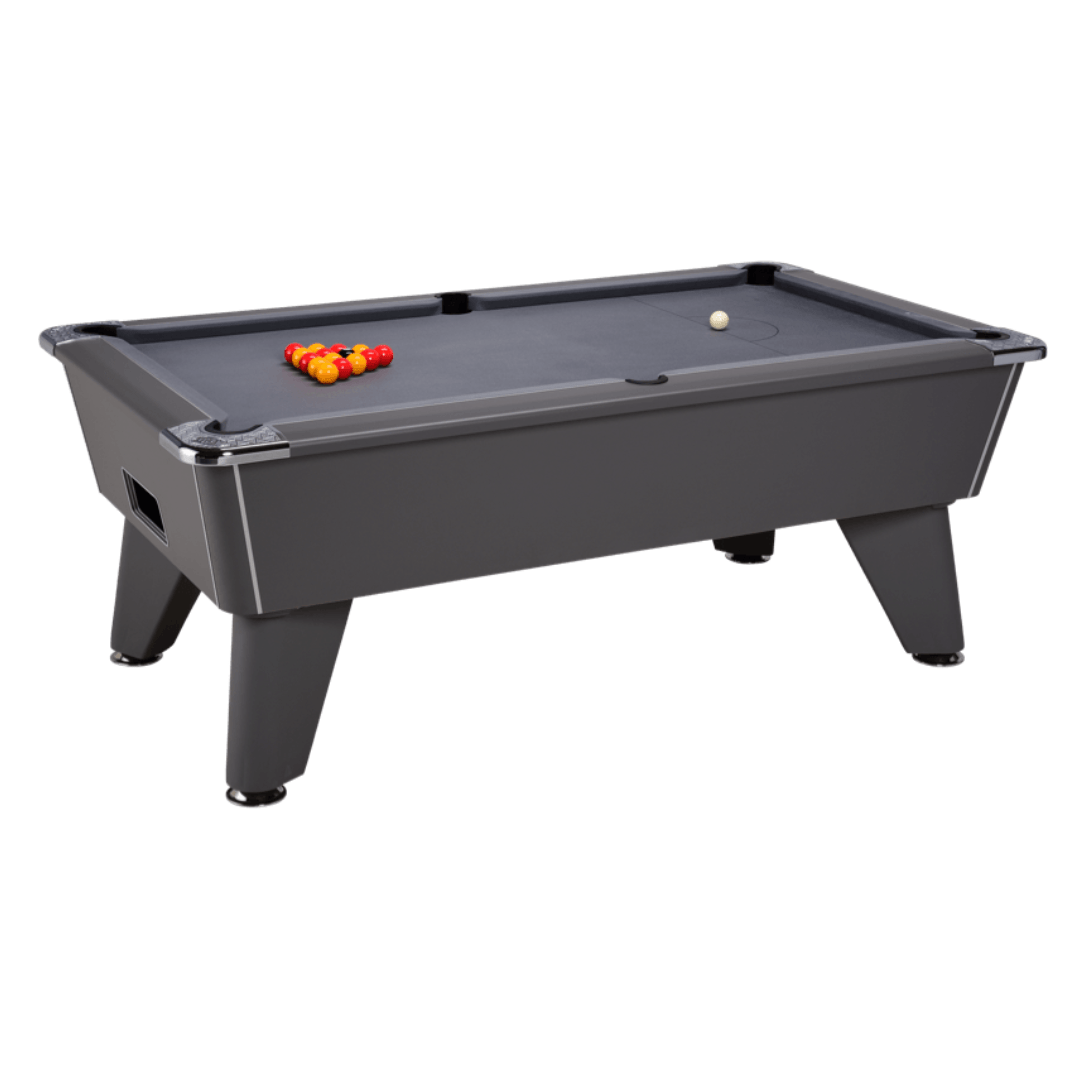 DPT Omega Pro Pool Table - Onyx Grey