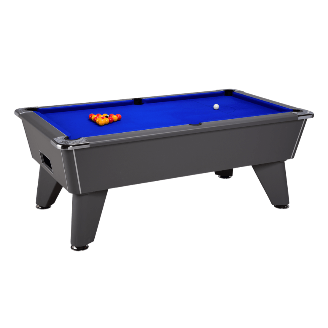 DPT Omega Pro Pool Table - Onyx Grey