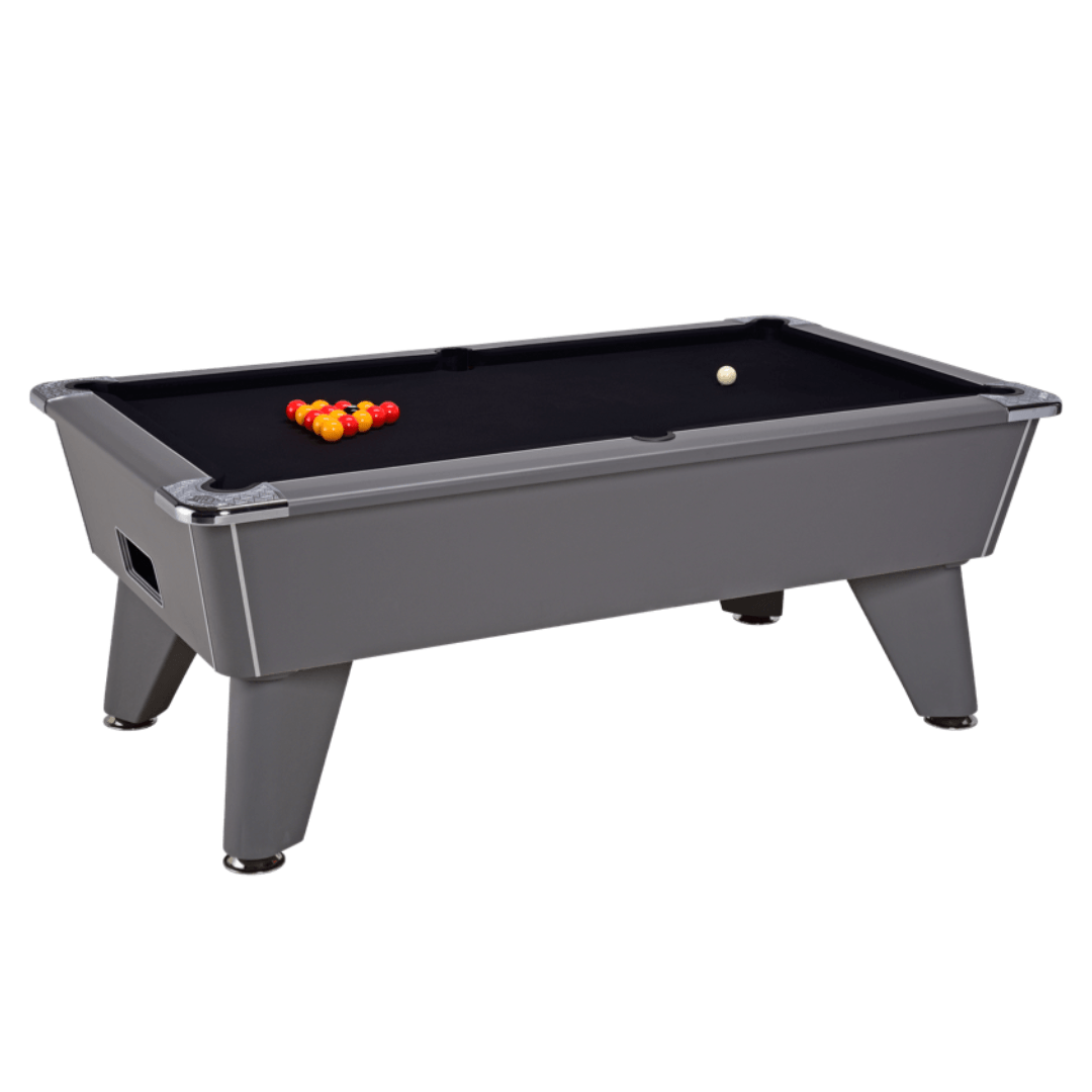 DPT Omega Pro Pool Table - Onyx Grey