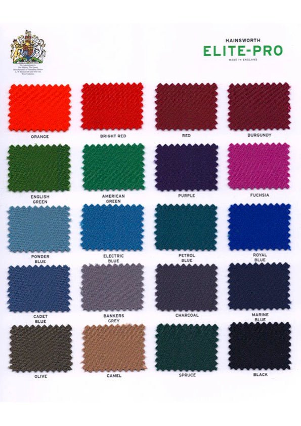 English Pool Table Recovering