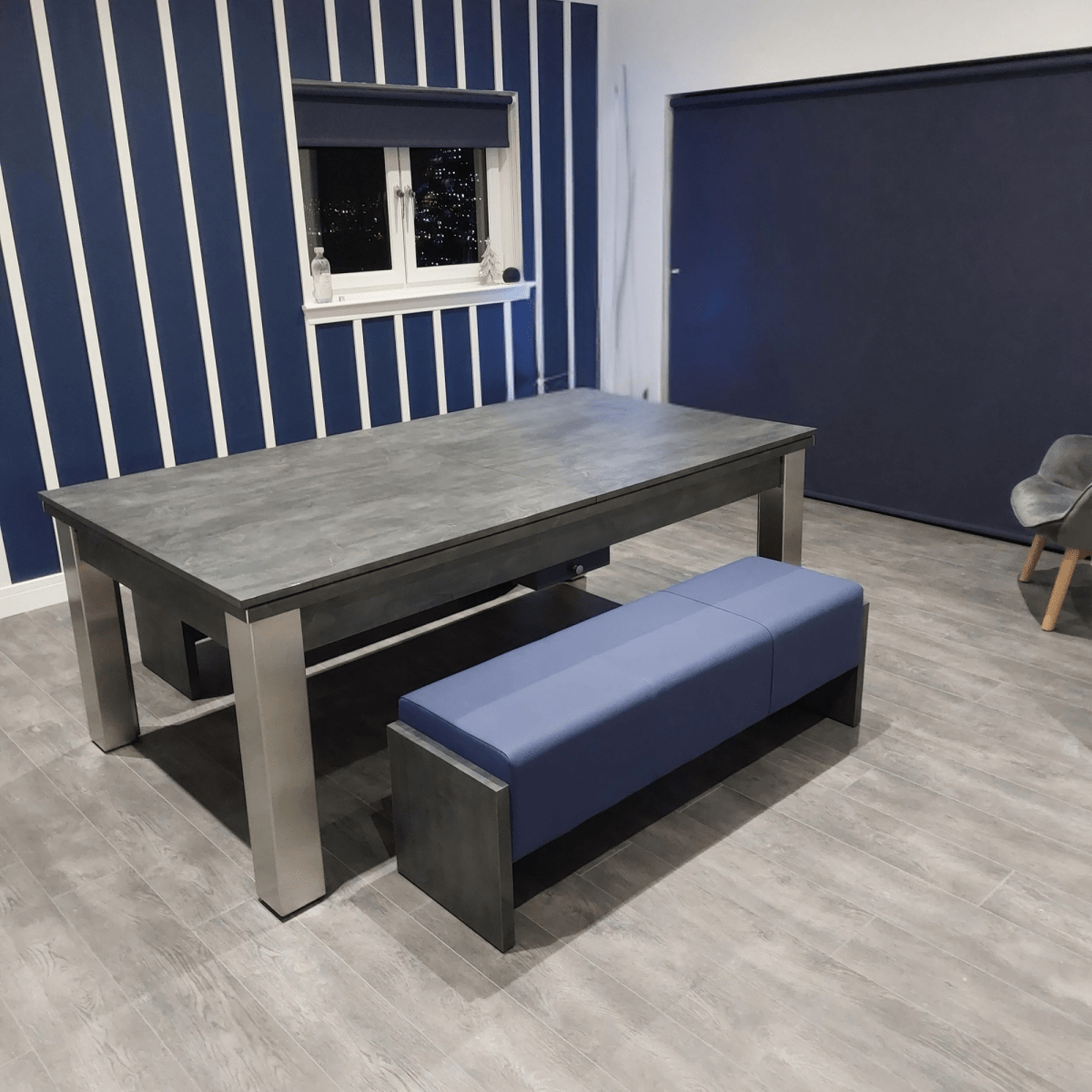 FMF Elixir Pool Dining Table - Anthracite