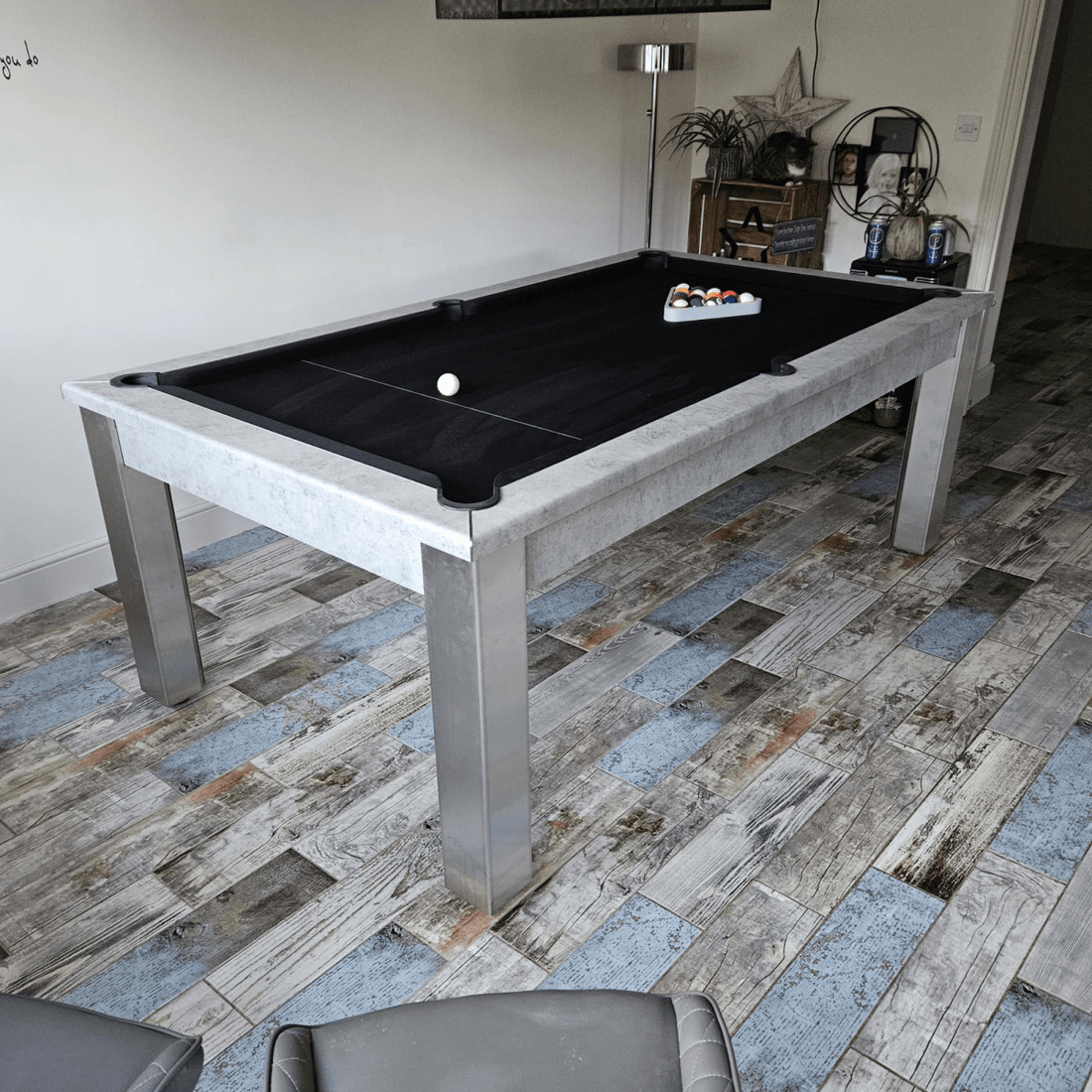 FMF Elixir Pool Dining Table - Concrete