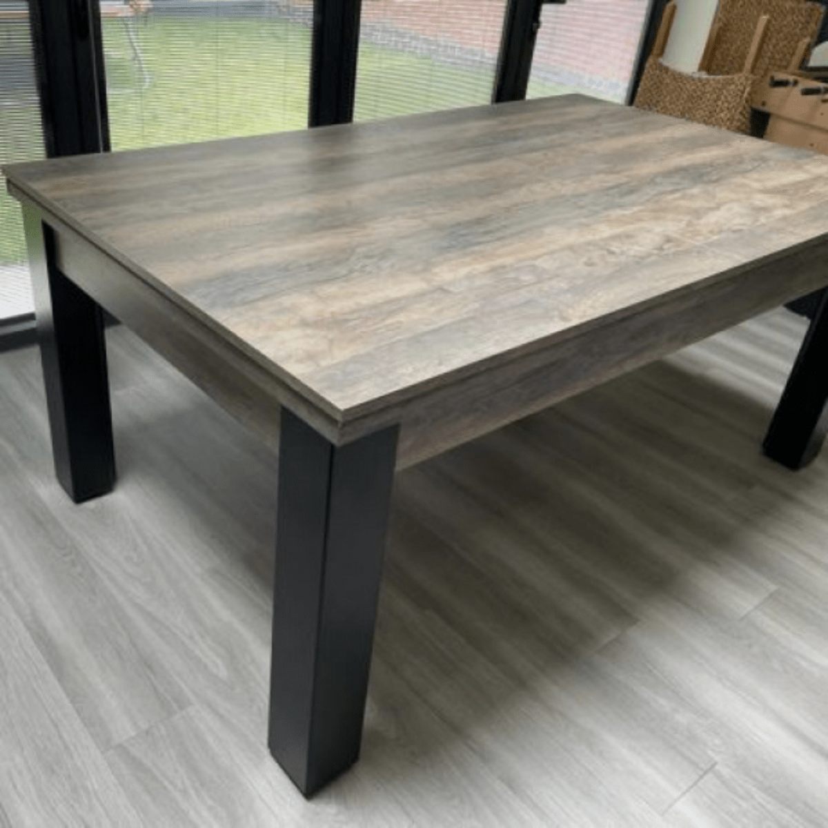 FMF Elixir Pool Dining Table - Distressed Oak
