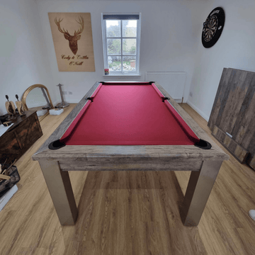 FMF Elixir Pool Dining Table - Distressed Oak