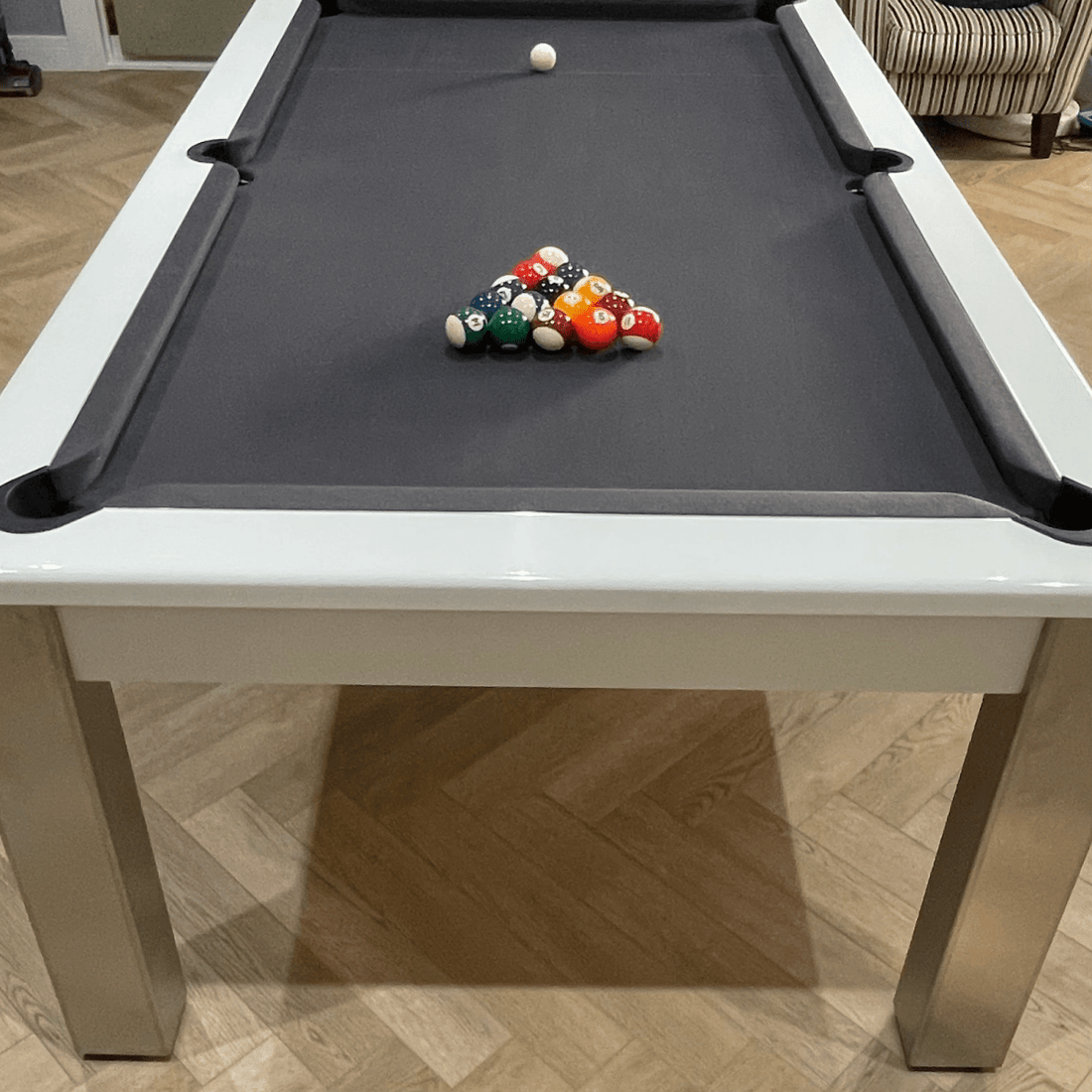 FMF Elixir Pool Dining Table - Gloss White