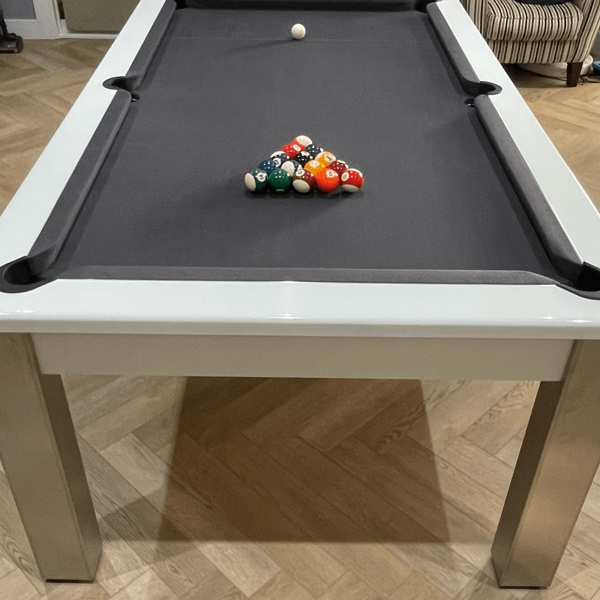 FMF Elixir Pool Dining Table - Gloss White