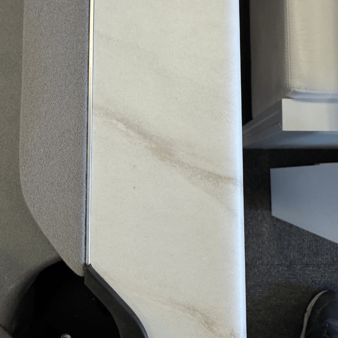 FMF Elixir Pool Dining Table - Limited Edition - White Levanto Marble - 6ft