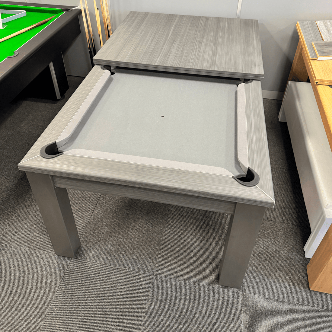 FMF Elixir Pool Dining Table - Metallic Grey - 6ft