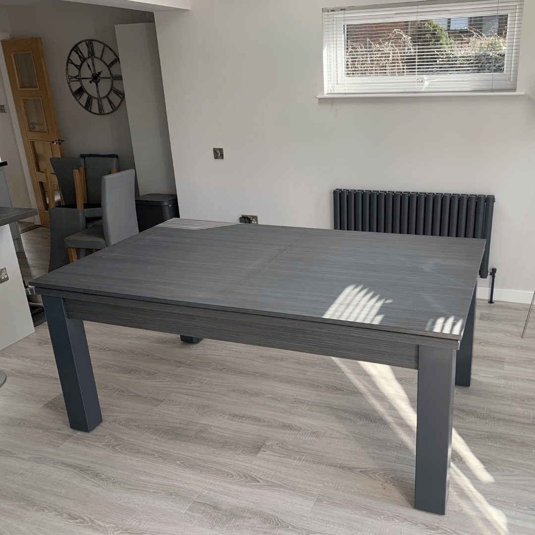 FMF Elixir Pool Dining Table - Metallic Grey - 6ft