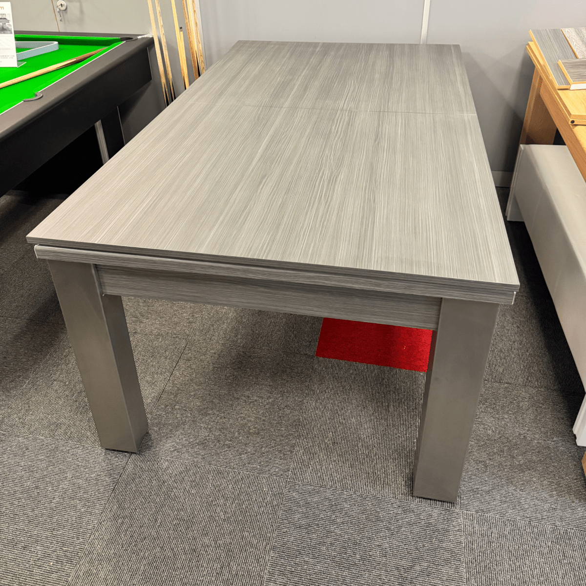 FMF Elixir Pool Dining Table - Metallic Grey - 6ft