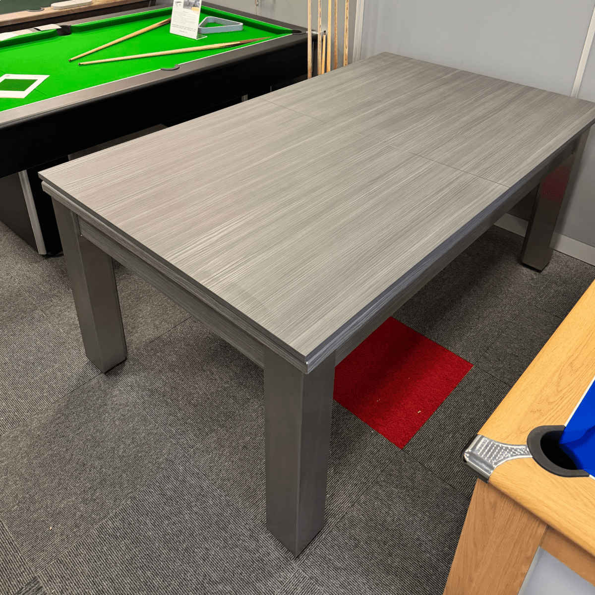 FMF Elixir Pool Dining Table - Metallic Grey - 6ft