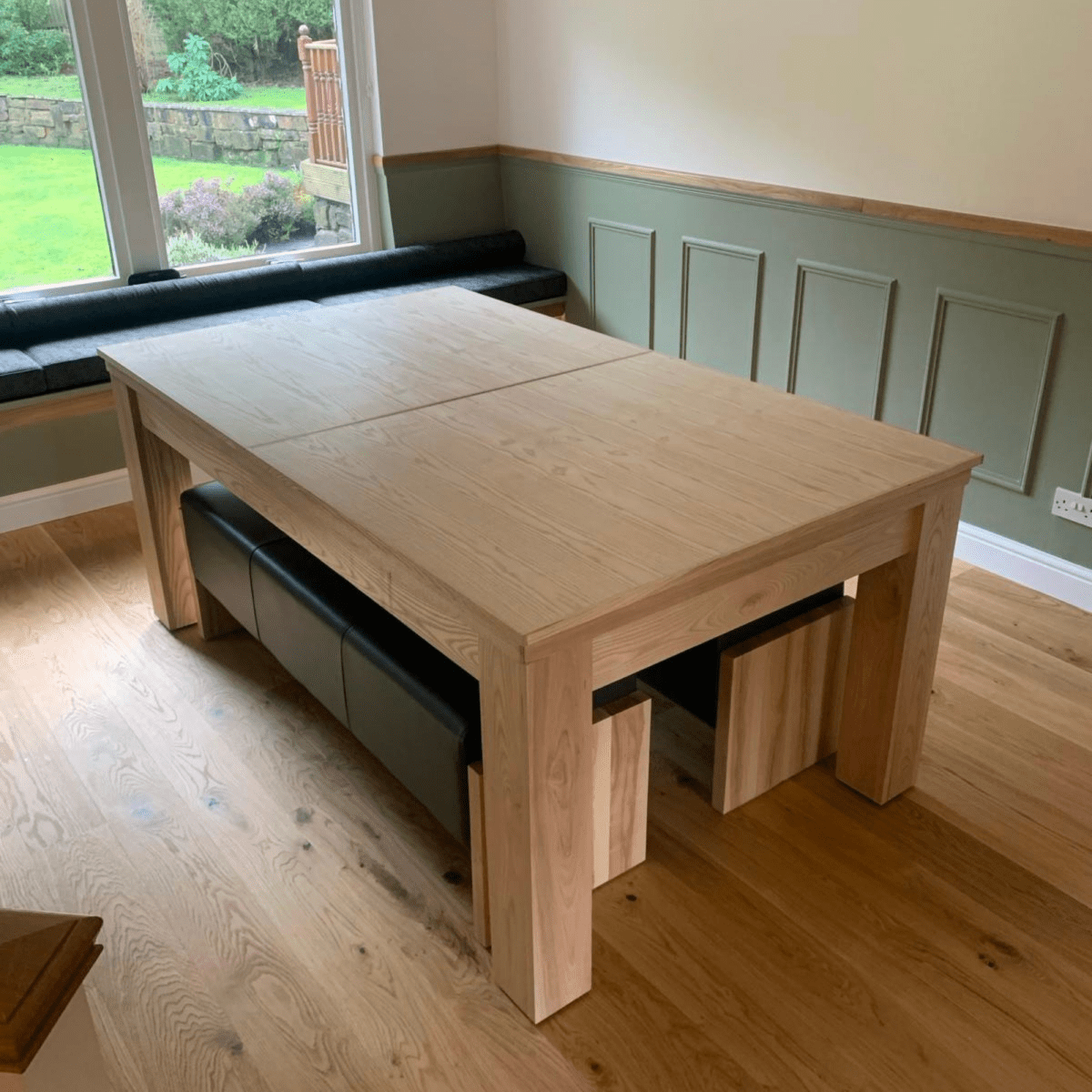 FMF Elixir Pool Dining Table - Natural Ash