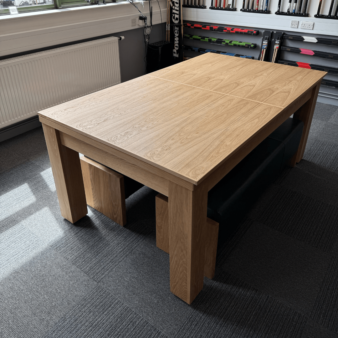 FMF Elixir Pool Dining Table - Natural Oak