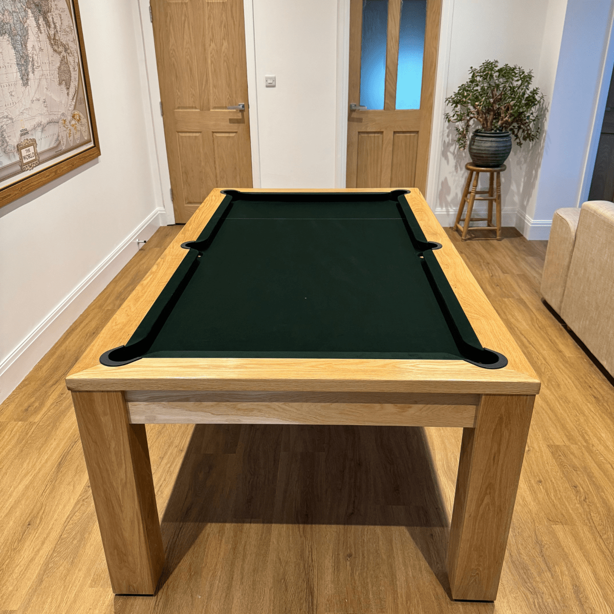 FMF Elixir Pool Dining Table - Natural Oak
