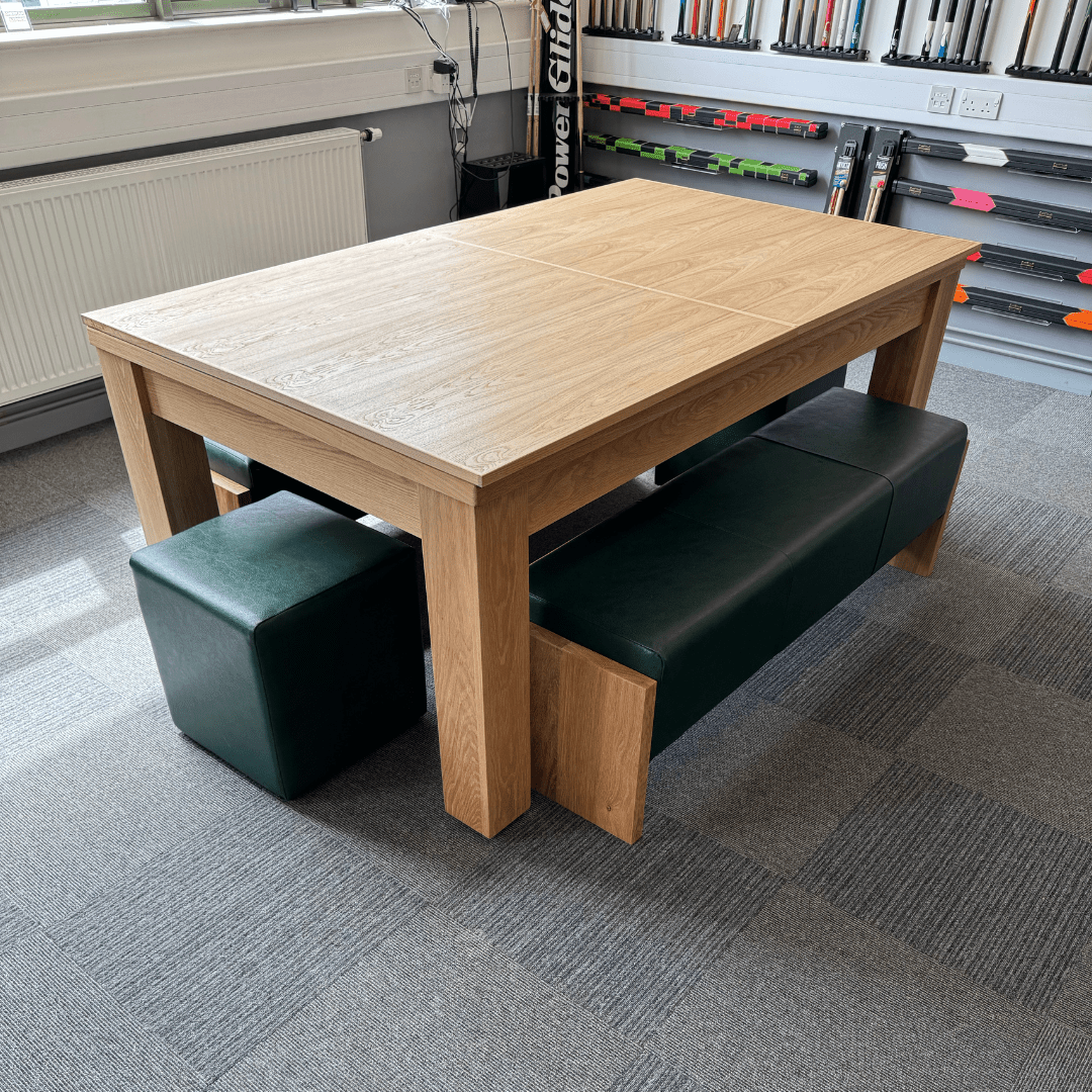 FMF Elixir Pool Dining Table - Natural Oak