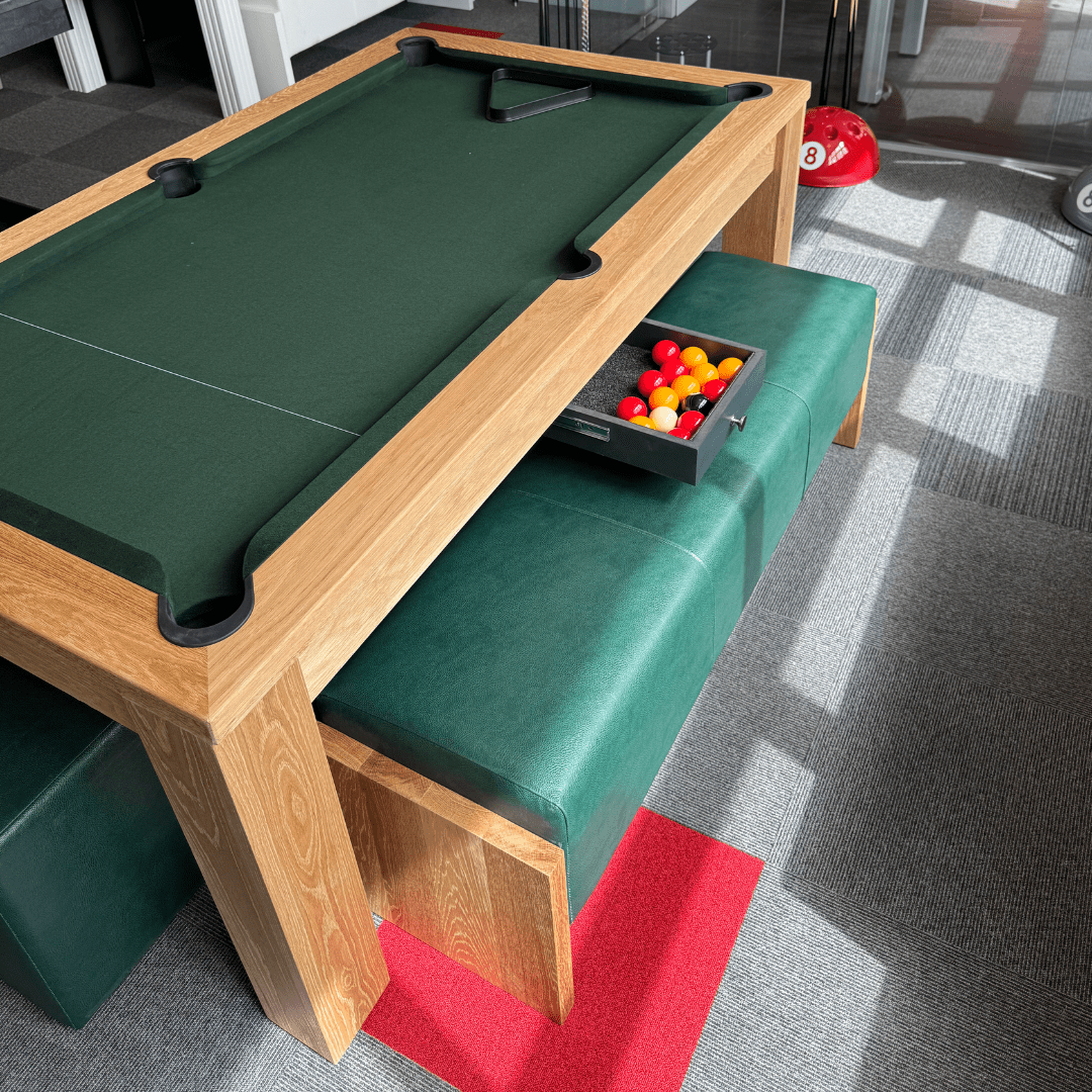 FMF Elixir Pool Dining Table - Natural Oak
