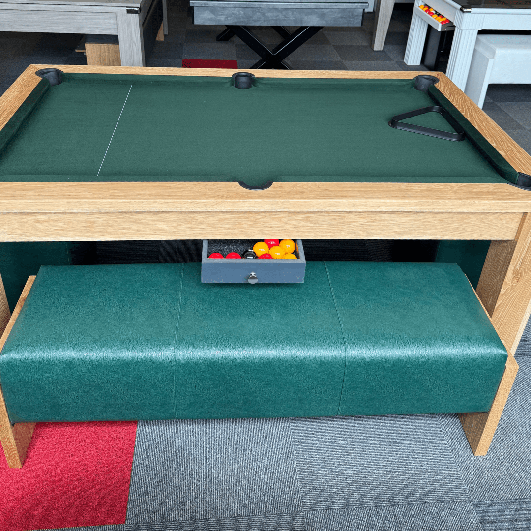 FMF Elixir Pool Dining Table - Natural Oak