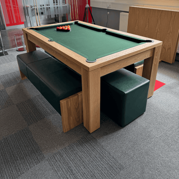 FMF Elixir Pool Dining Table - Natural Oak