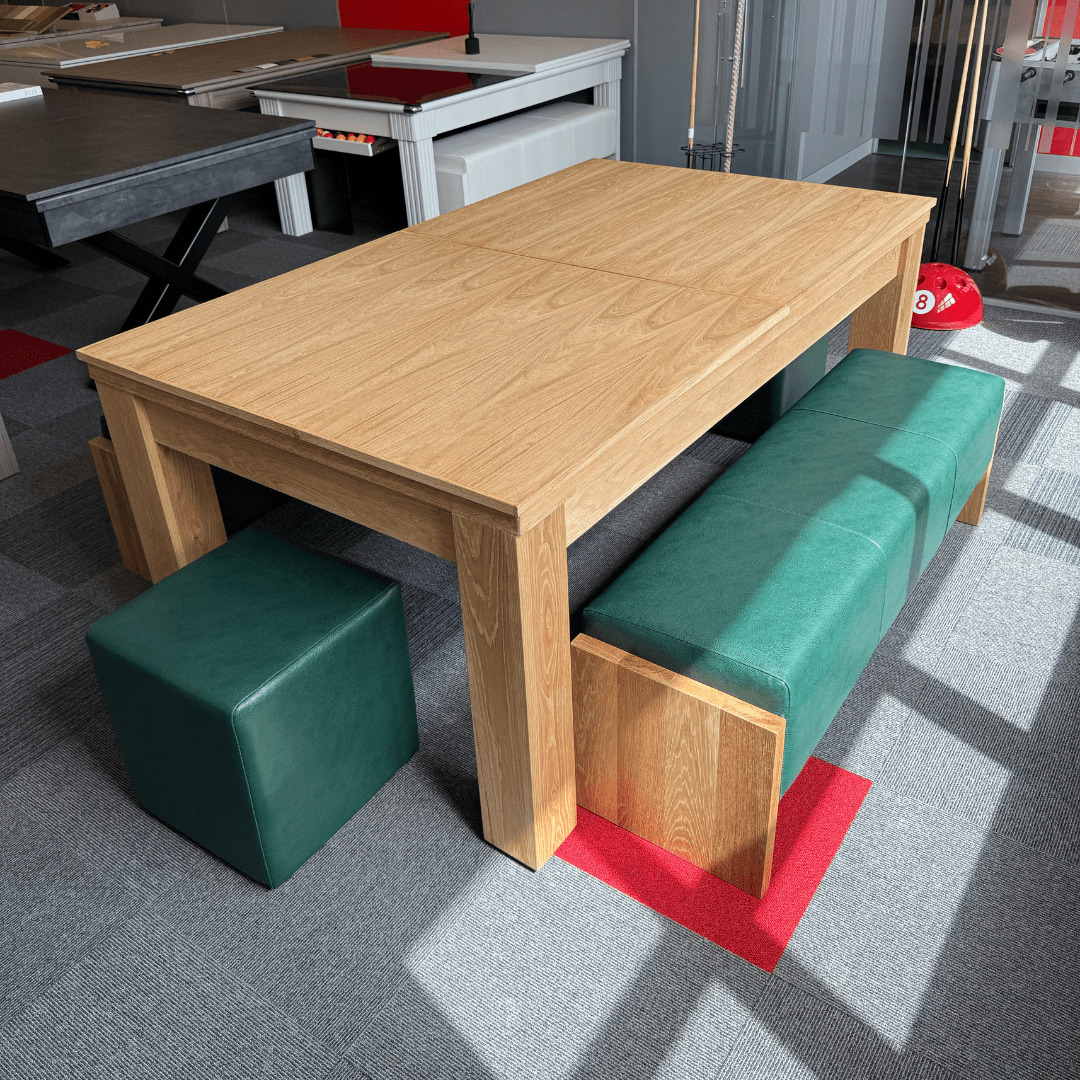 FMF Elixir Pool Dining Table - Natural Oak