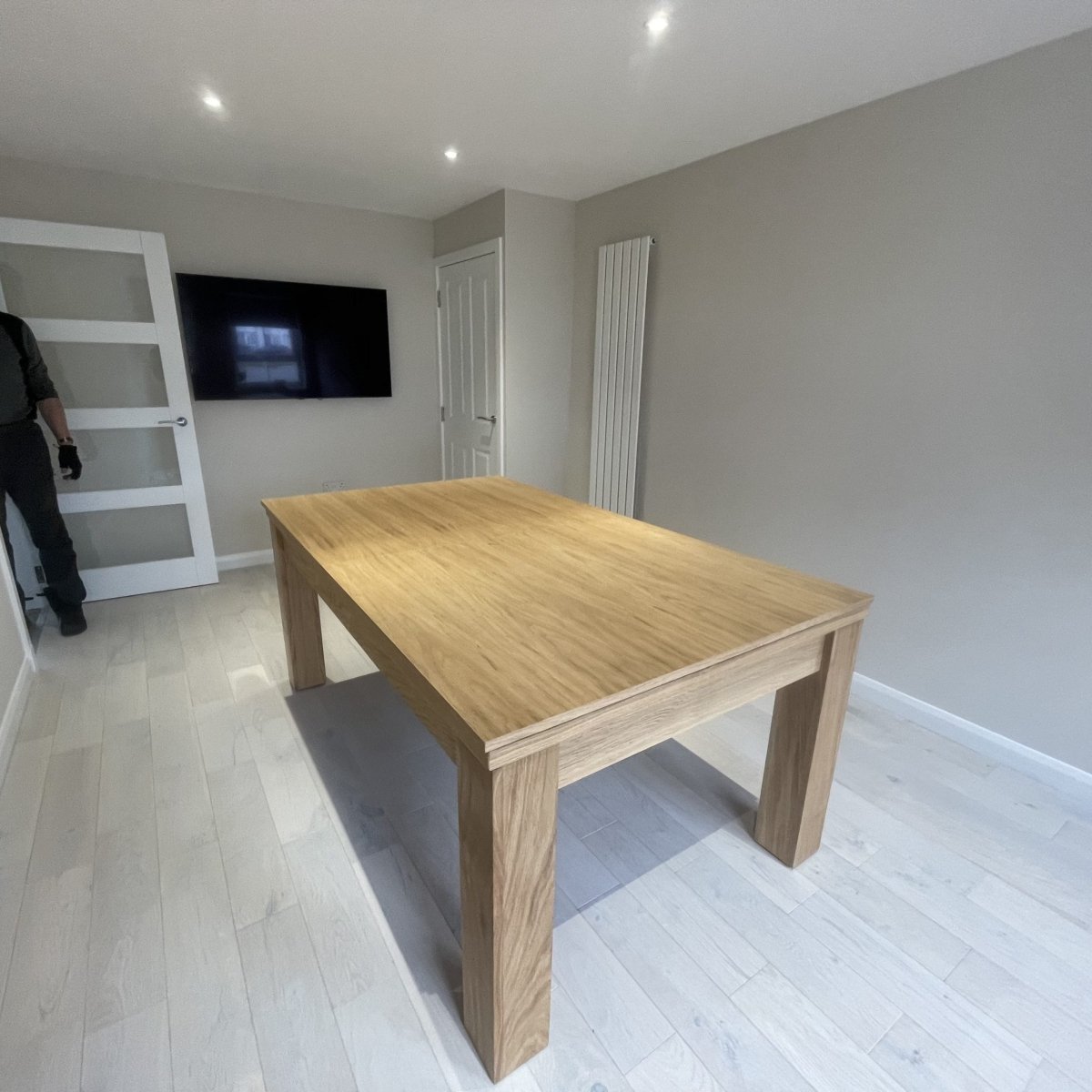 FMF Elixir Pool Dining Table - Natural Oak