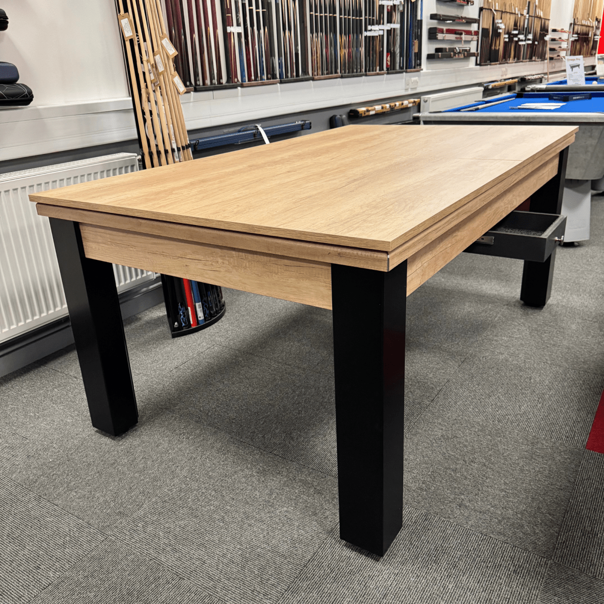 FMF Elixir Pool Dining Table - Nebraska Oak - 7ft