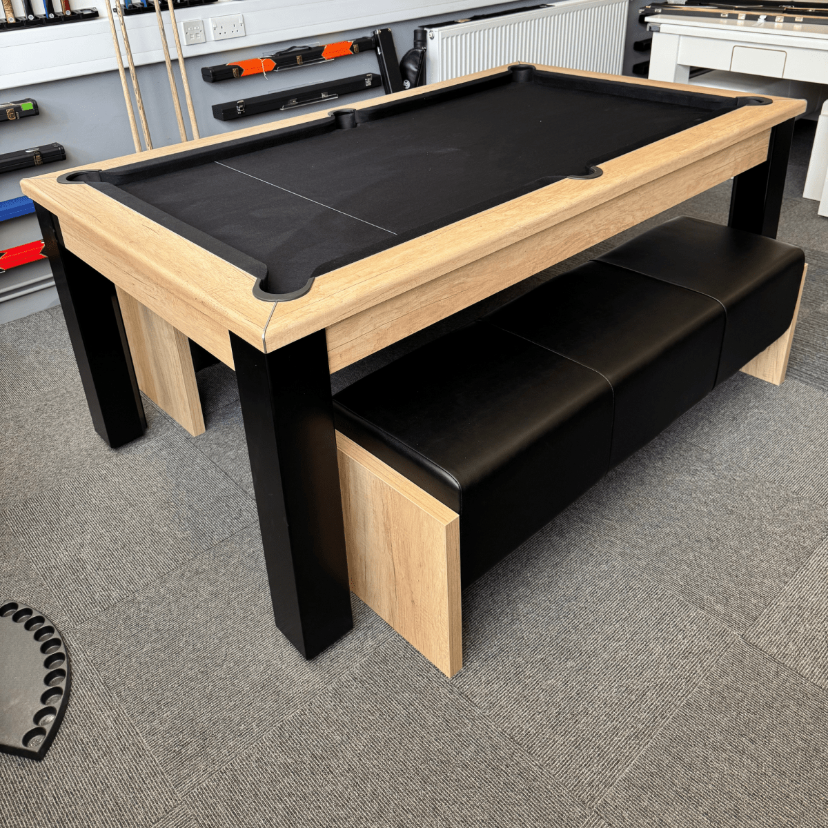 FMF Elixir Pool Dining Table - Nebraska Oak - 7ft