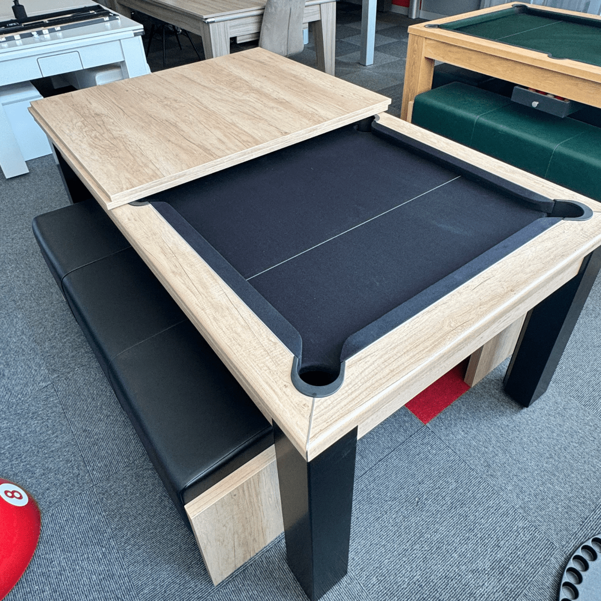 FMF Elixir Pool Dining Table - Nebraska Oak - 7ft