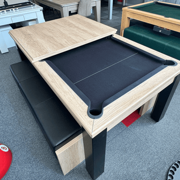 FMF Elixir Pool Dining Table - Nebraska Oak - 7ft