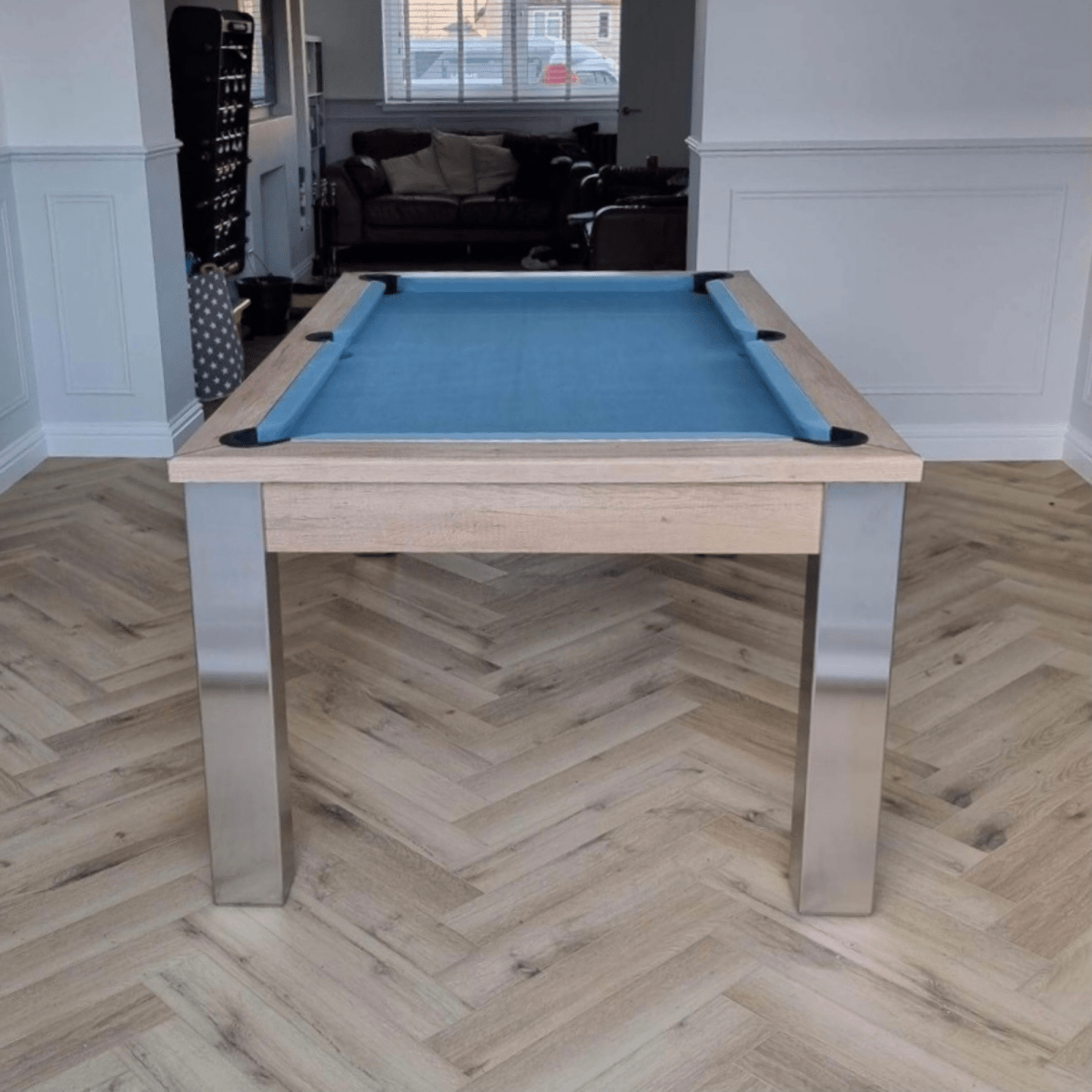 FMF Elixir Pool Dining Table - Nebraska Oak - 7ft