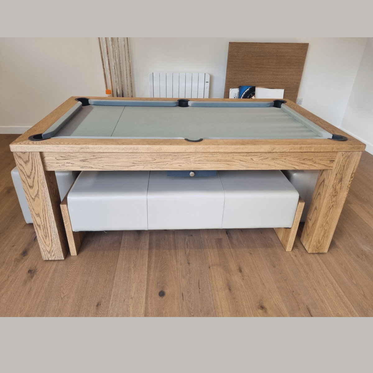 FMF Elixir Pool Dining Table - Rustic Oak