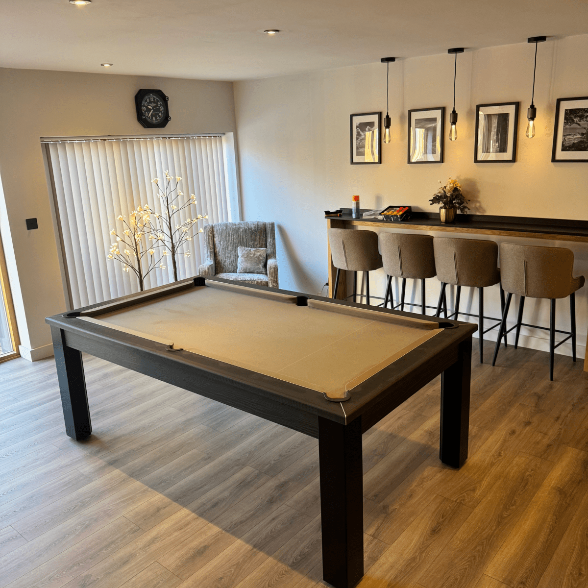 FMF Elixir Pool Dining Table - Stealth Black