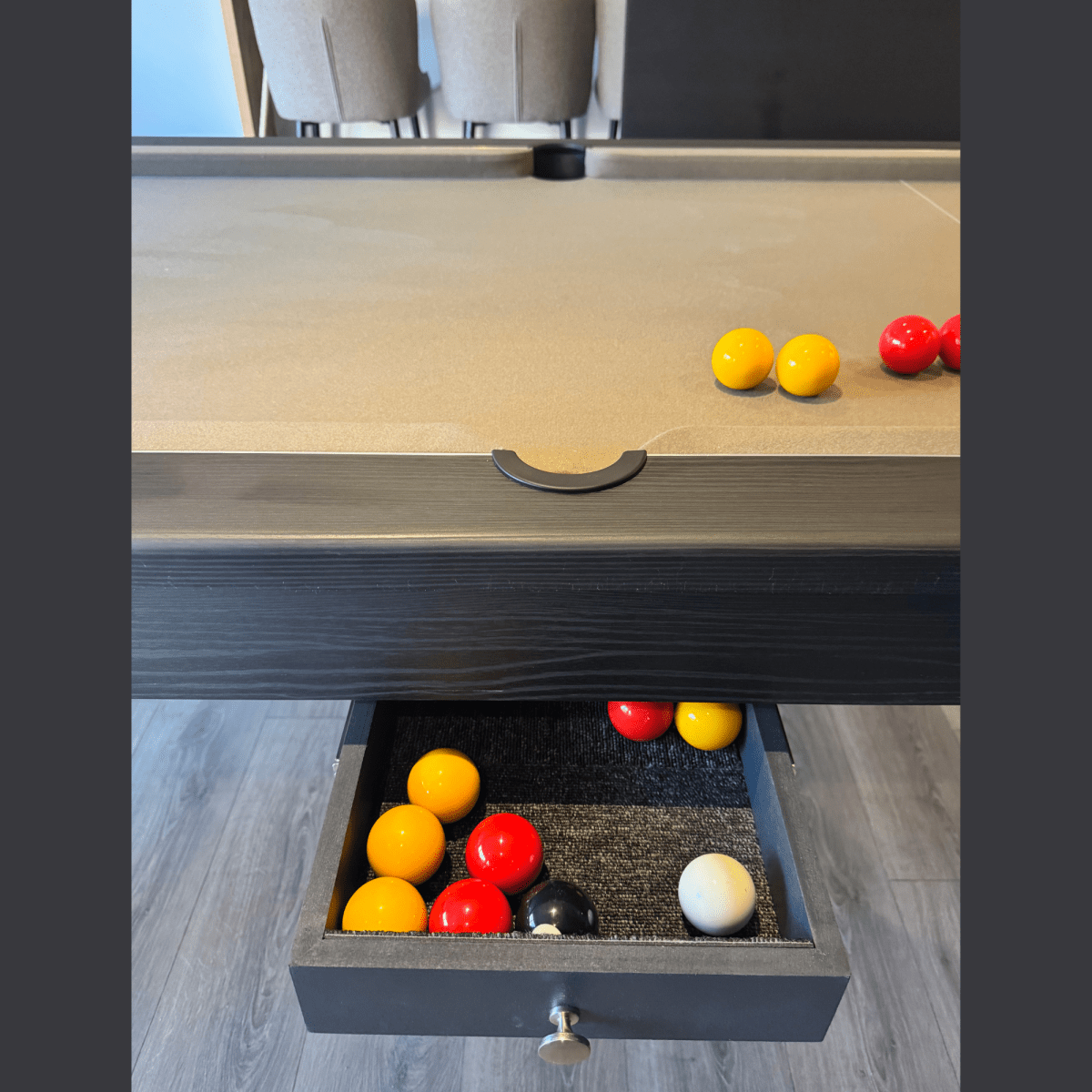 FMF Elixir Pool Dining Table - Stealth Black