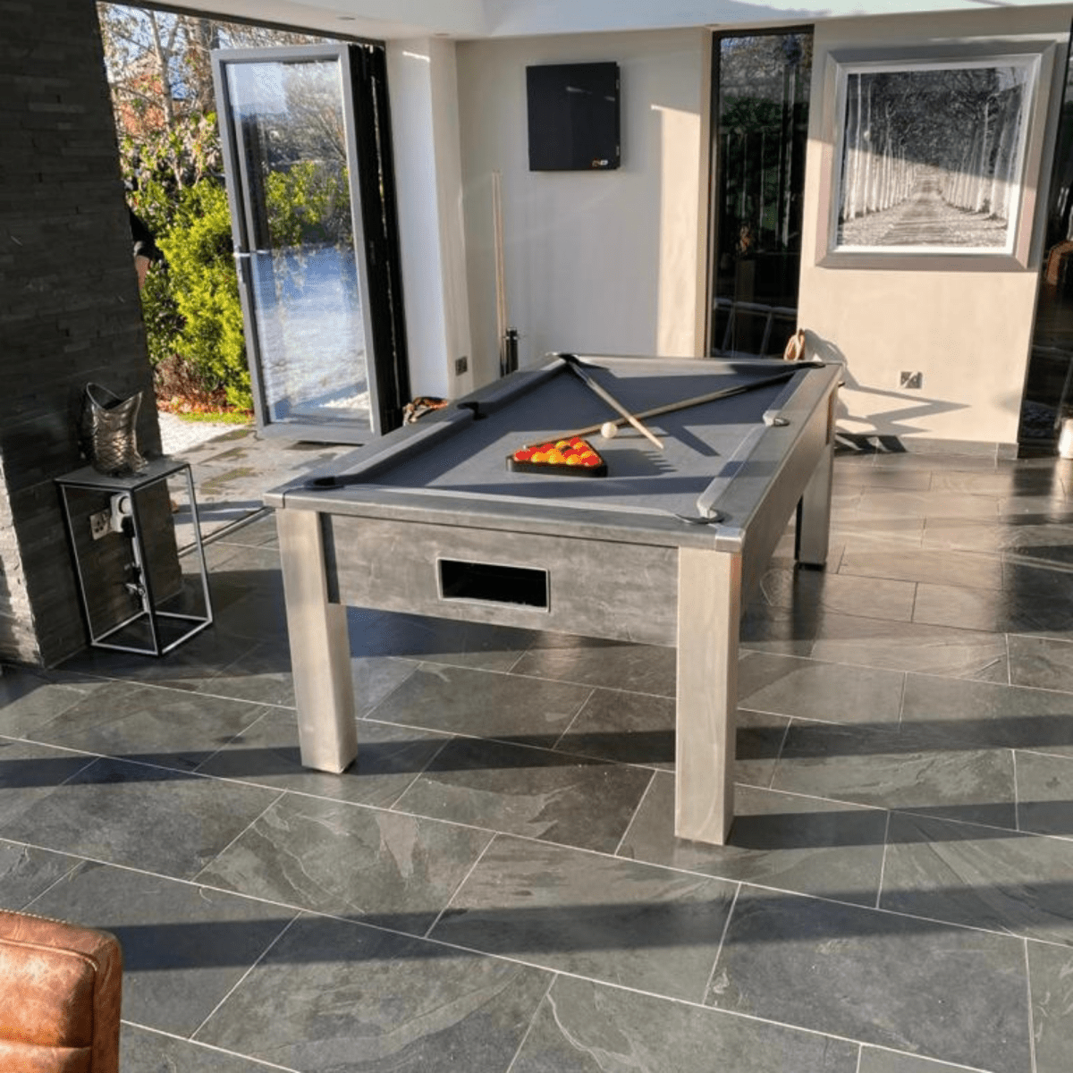 FMF Spirit Pool Table - Anthracite