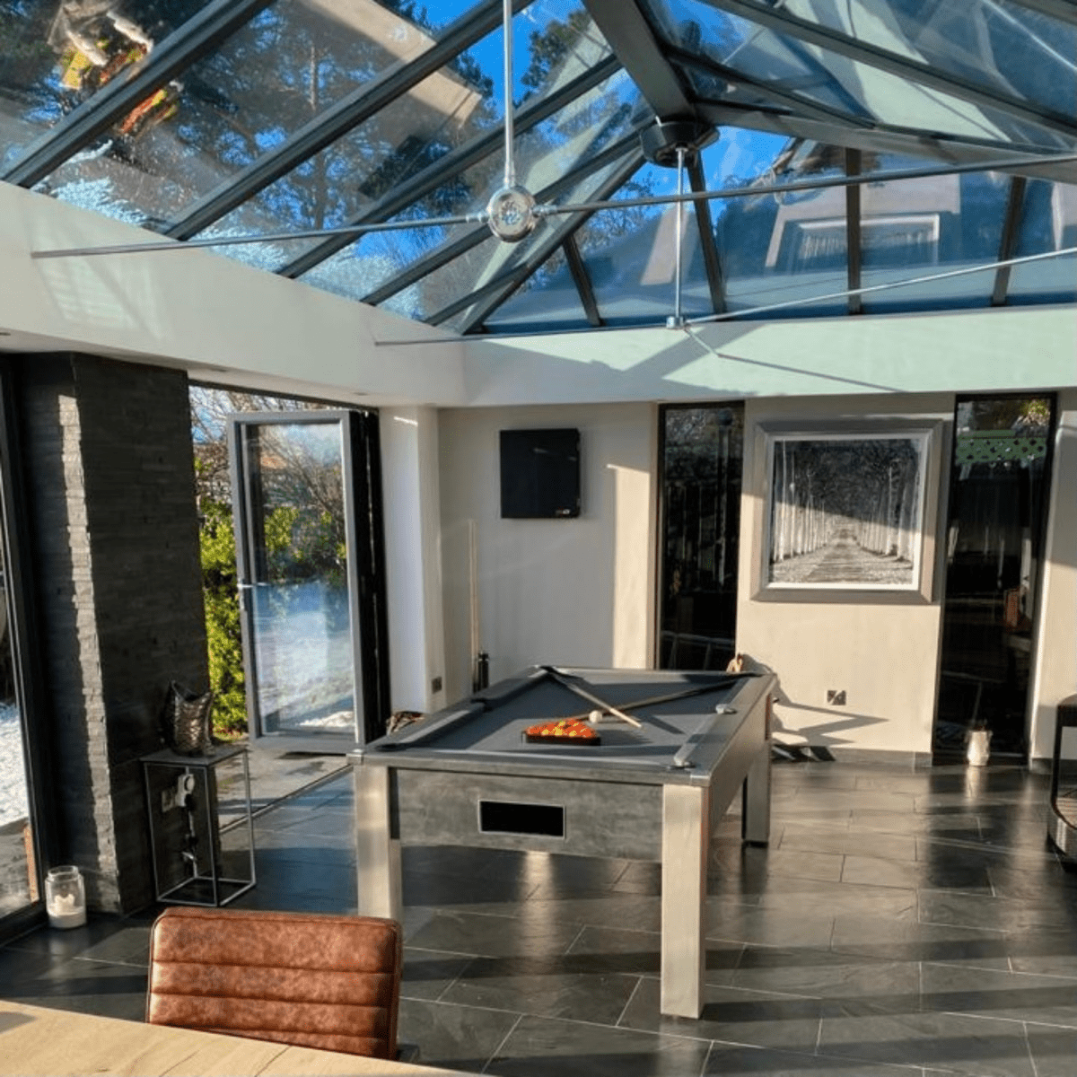 FMF Spirit Pool Table - Anthracite