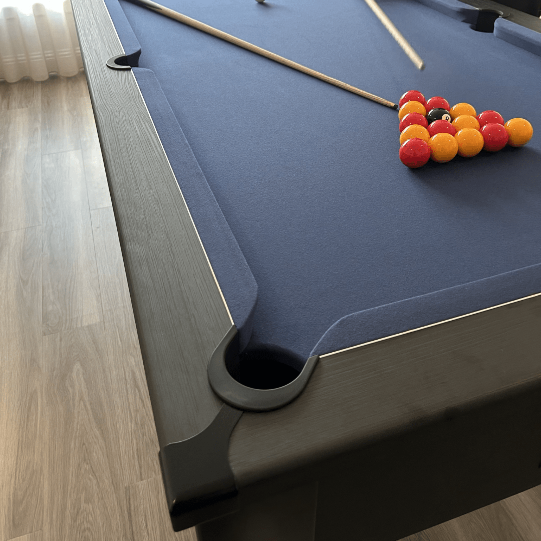 FMF Spirit Pool Table - Black Stealth - 6ft