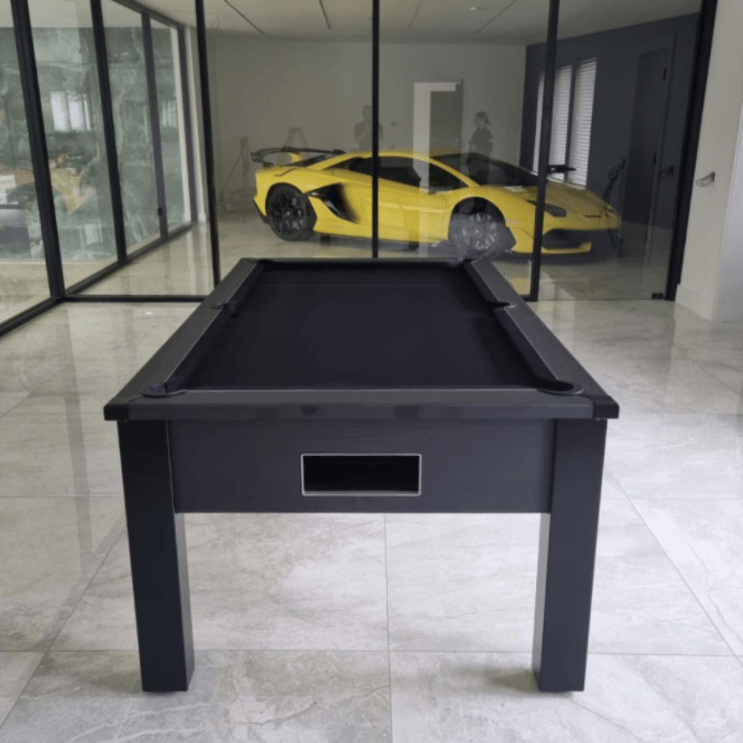 FMF Spirit Pool Table - Black Stealth - 6ft