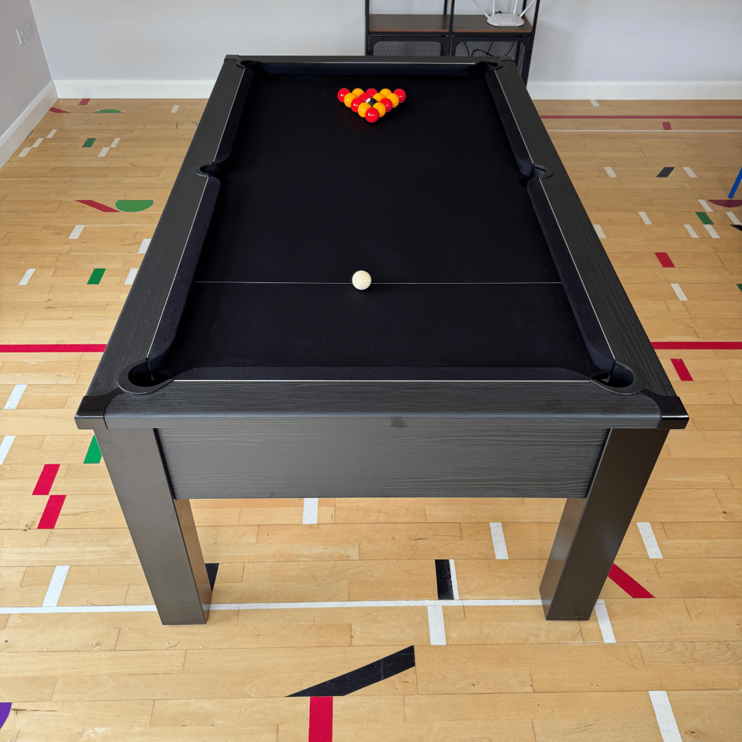 FMF Spirit Pool Table - Black Stealth - 6ft